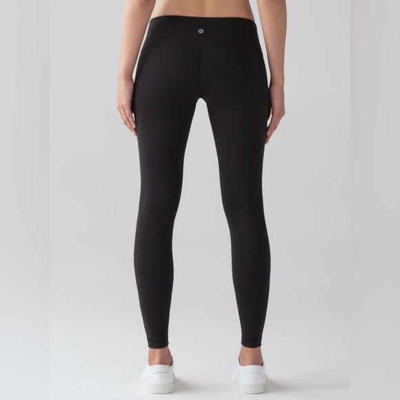 Black Lululemon Leggings - Picture 2 of 4